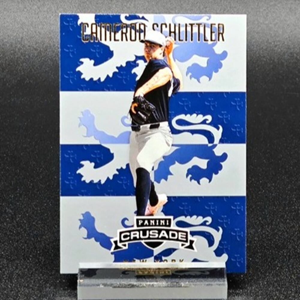 Cameron Schlittler Crusade Gold Foil Silver RC New York Yankees Top Prospects